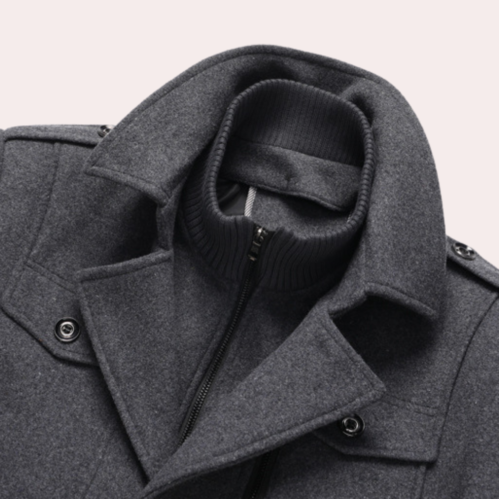 Men's Winter Jacket Two-piece Elegant - Stylish Neat Jacket for Work and Leisure