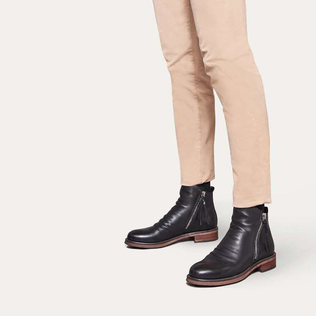 Heren Enkelboots – Klassiek & Modern, Perfect voor Elke Gelegenheid