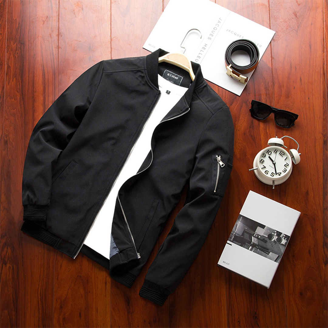 Men's Bomber Jacket Stylish and Versatile Spring and Summer Jacket Casual & Formal