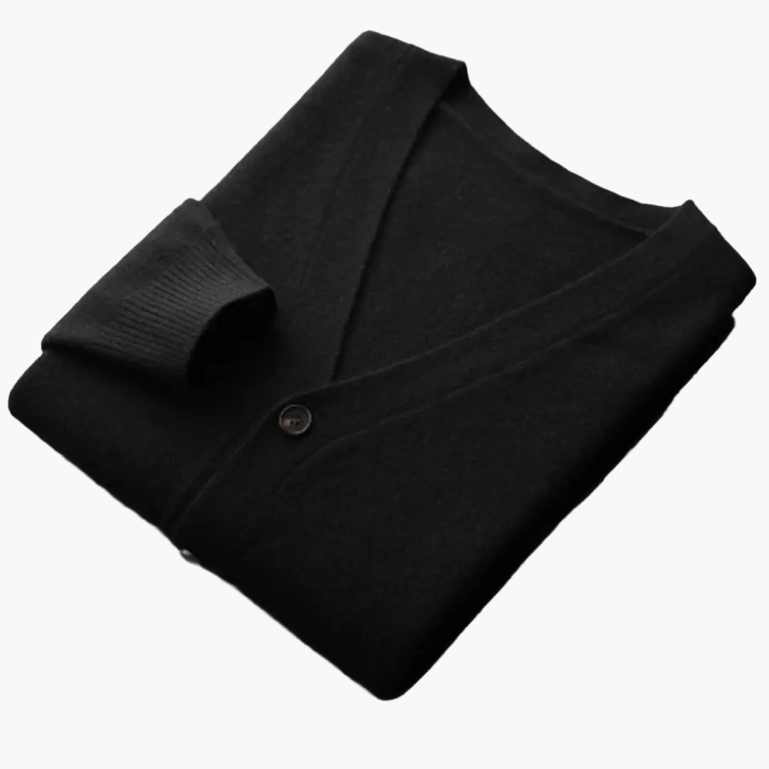 Women's Cardigan – Classic V-neck Sweater for Comfort and Style, Casual and Business