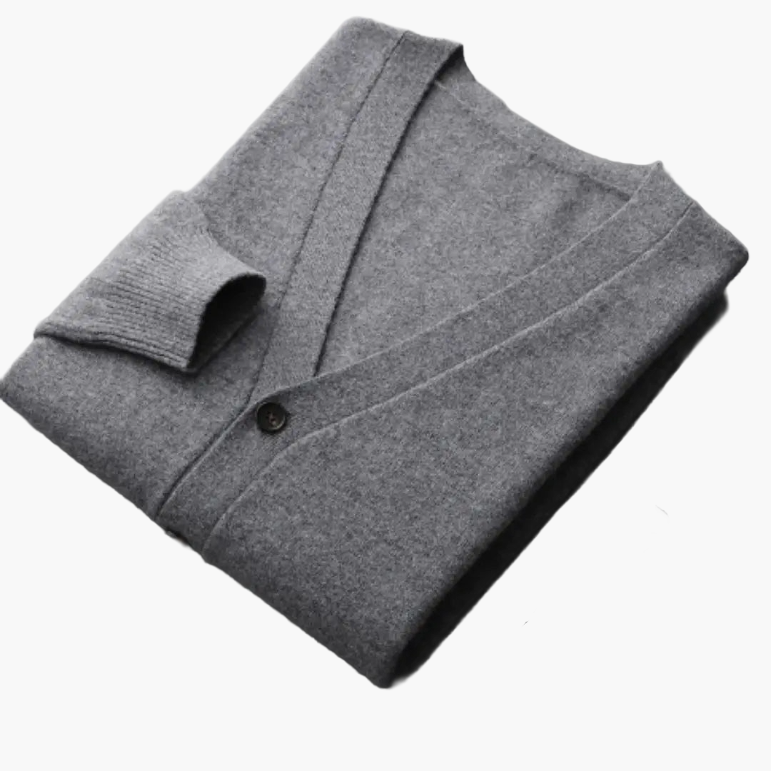 Women's Cardigan – Classic V-neck Sweater for Comfort and Style, Casual and Business