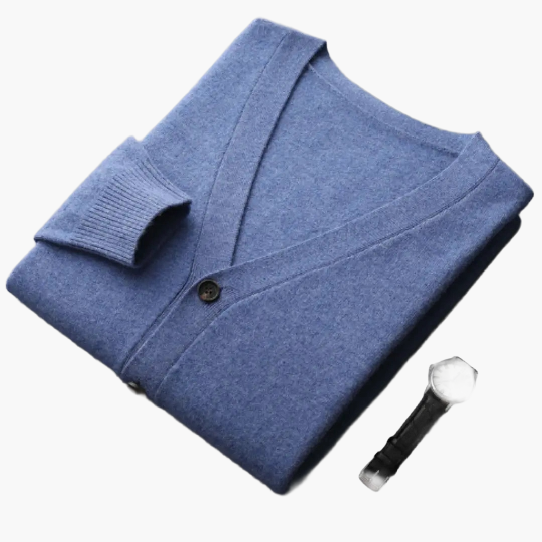 Women's Cardigan – Classic V-neck Sweater for Comfort and Style, Casual and Business