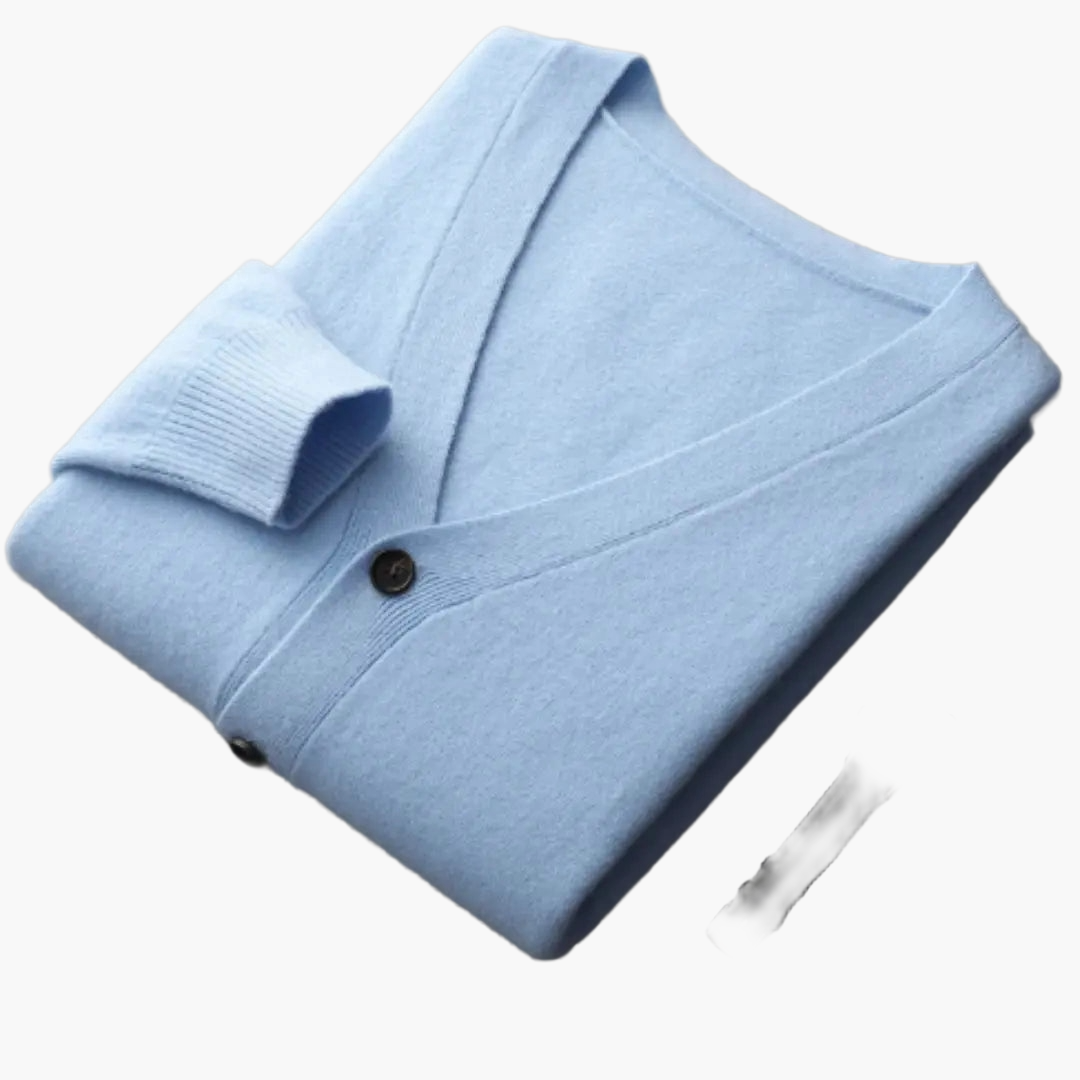 Women's Cardigan – Classic V-neck Sweater for Comfort and Style, Casual and Business