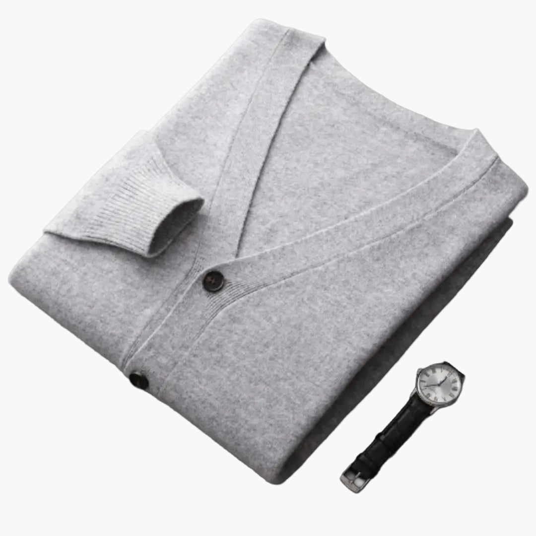 Women's Cardigan – Classic V-neck Sweater for Comfort and Style, Casual and Business