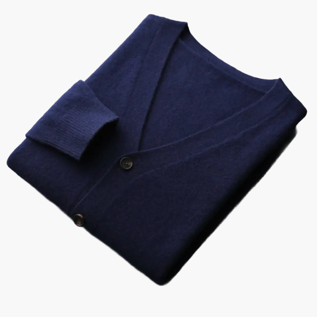 Women's Cardigan – Classic V-neck Sweater for Comfort and Style, Casual and Business