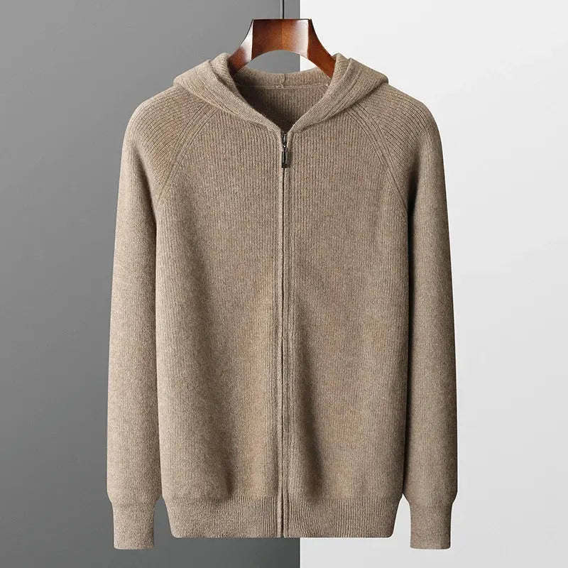 Men's Hooded Knitted Vest for Comfort and Style – Ideal for Casual & Semi-Formal Occasions
