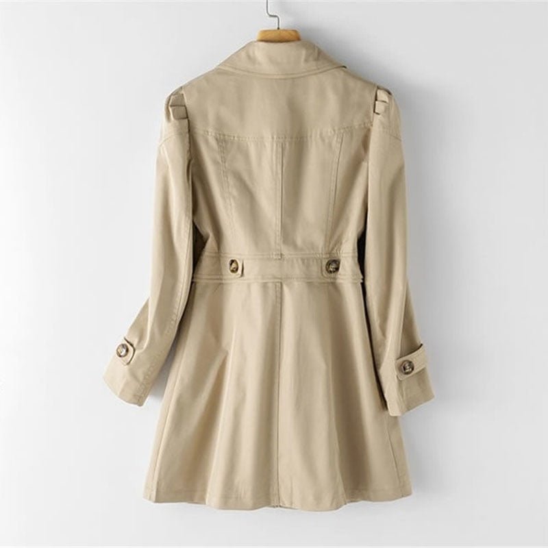 Women's Trench Coat Stylish and Versatile – Ideal for Work, Leisure, and Evenings Out