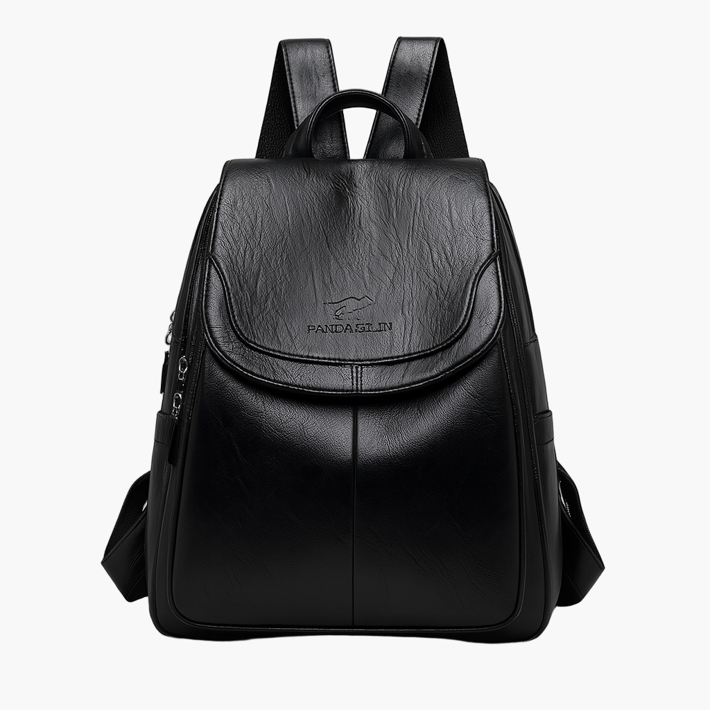 Women's Anti-theft Leather Backpack – Fashionable City & Work Backpack