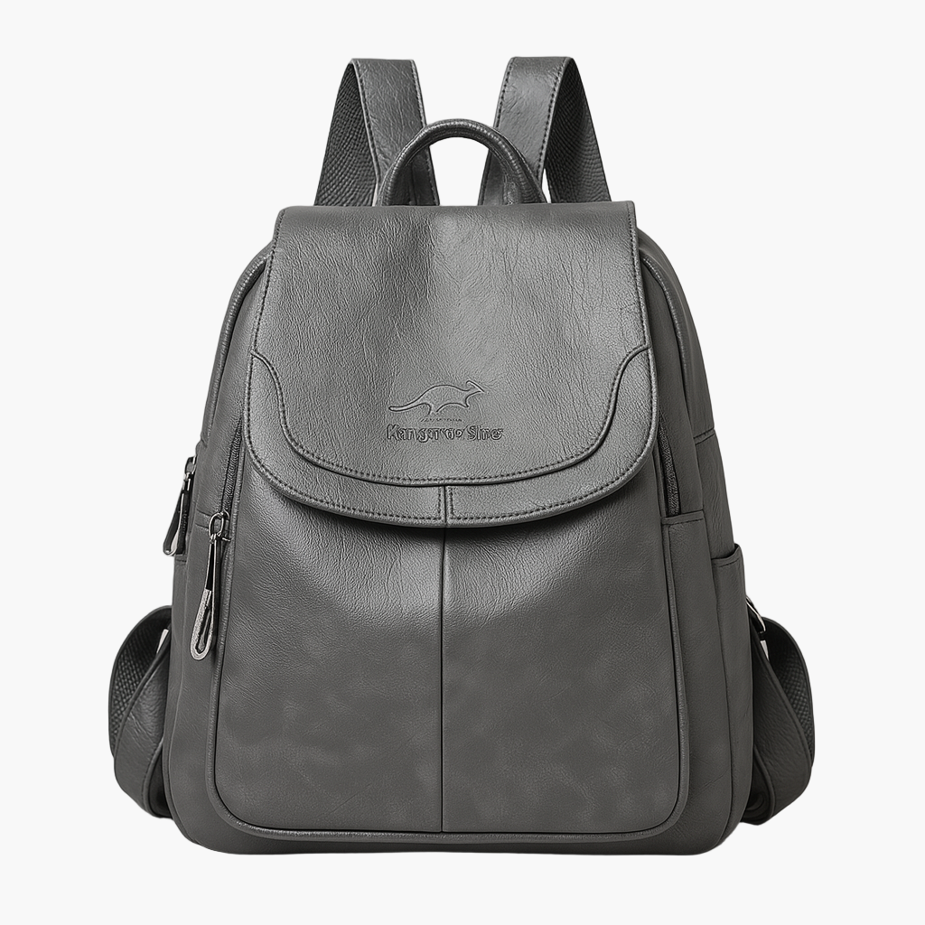 Women's Anti-theft Leather Backpack – Fashionable City & Work Backpack
