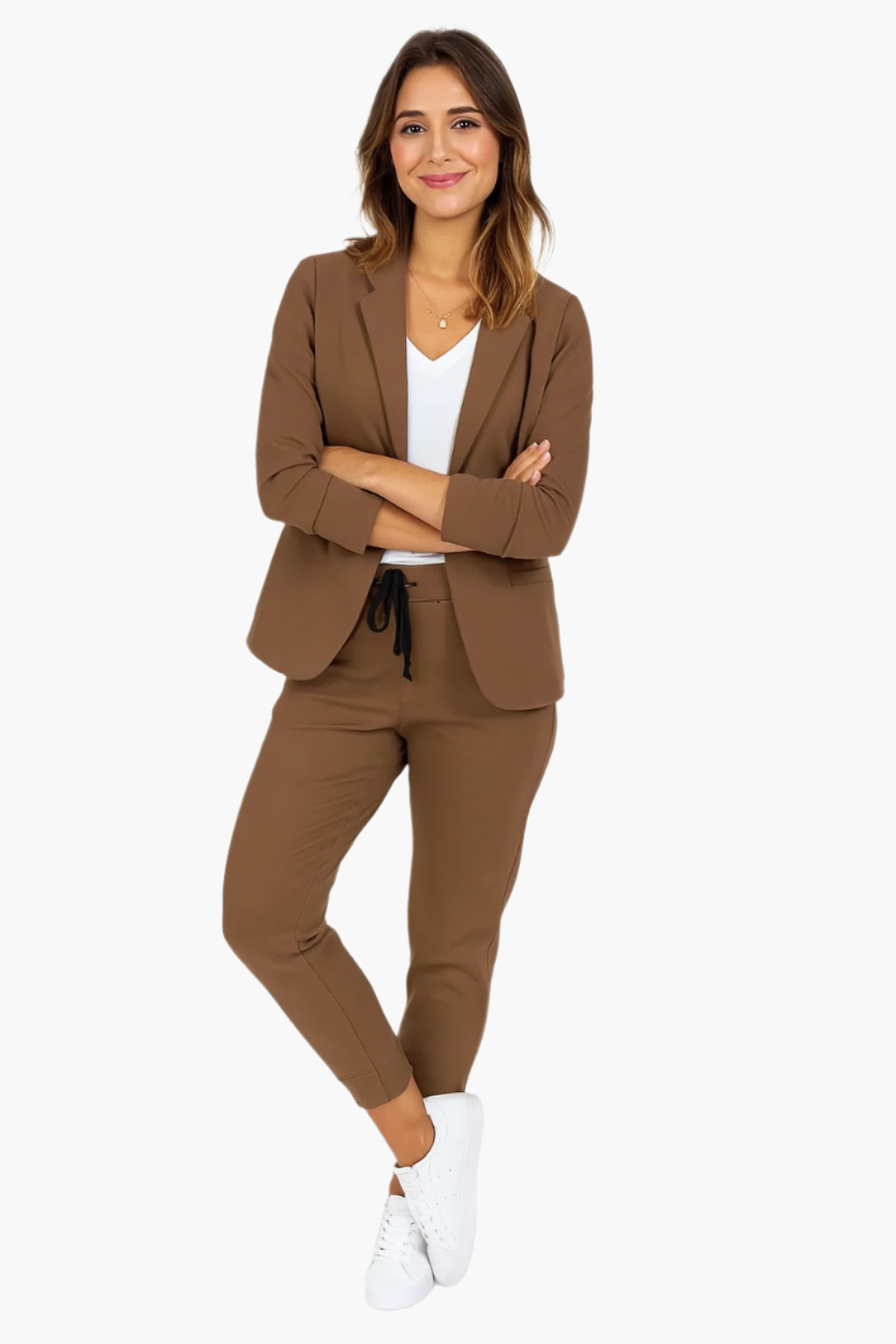 Women's Suit with Blazer and Trousers in Modern Fit