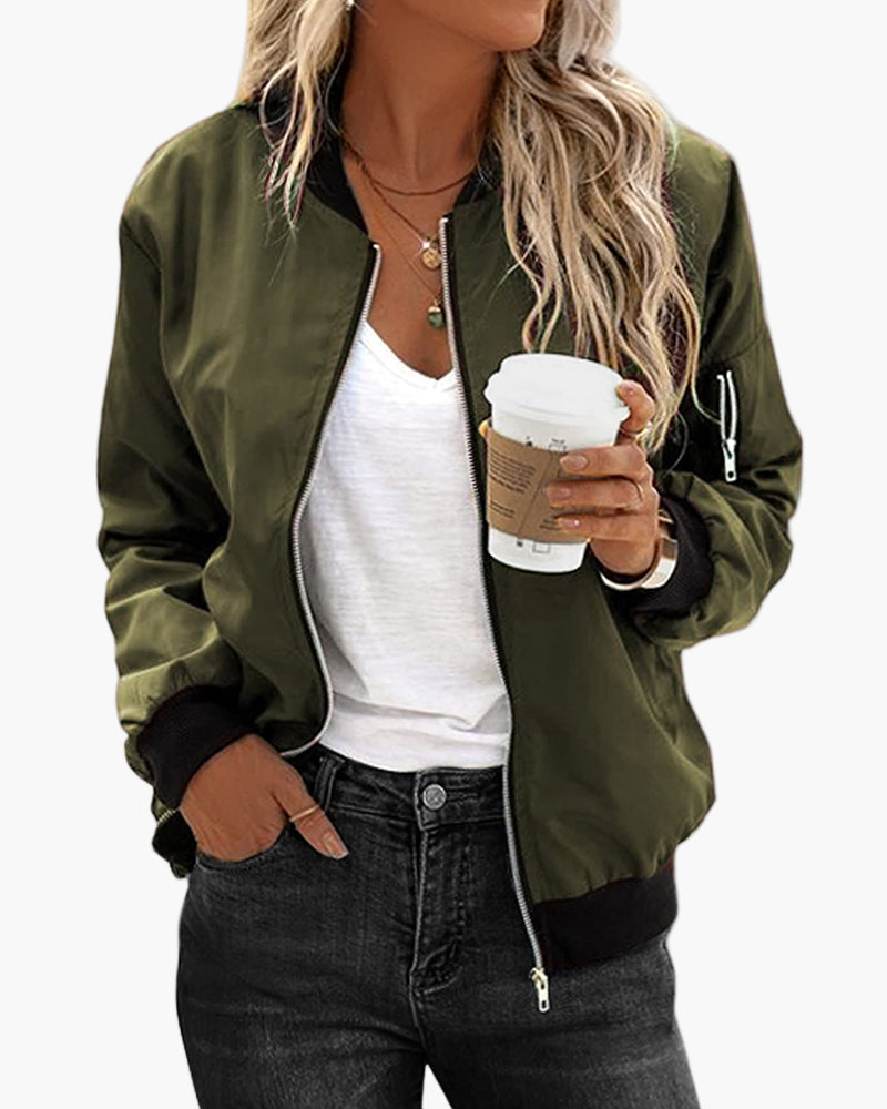 Women's Bomber Jacket Casual Streetstyle For Every Occasion