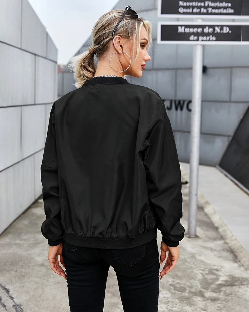 Women's Bomber Jacket Casual Streetstyle For Every Occasion
