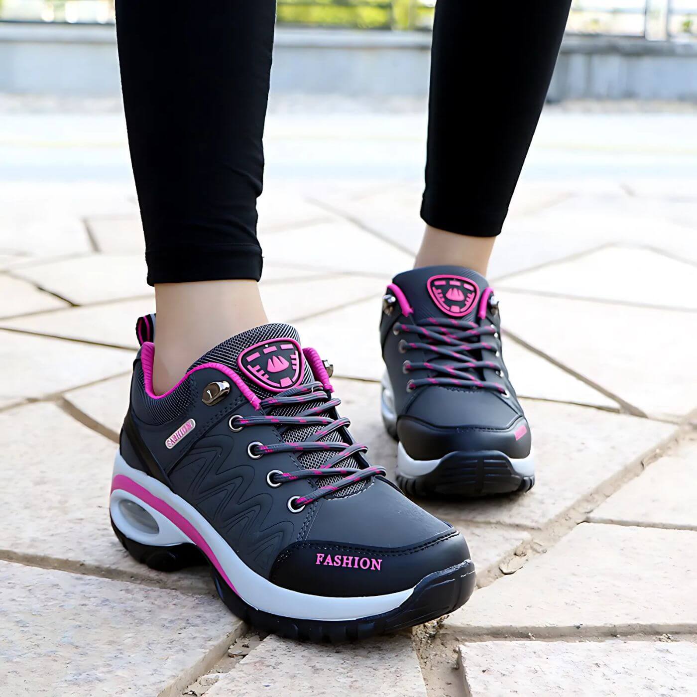 Women's Comfort Walking Shoes with Ergonomic Support and Fashionable Design for Daily Use