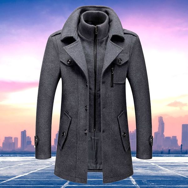 Men's Winter Jacket Two-piece Elegant - Stylish Neat Jacket for Work and Leisure