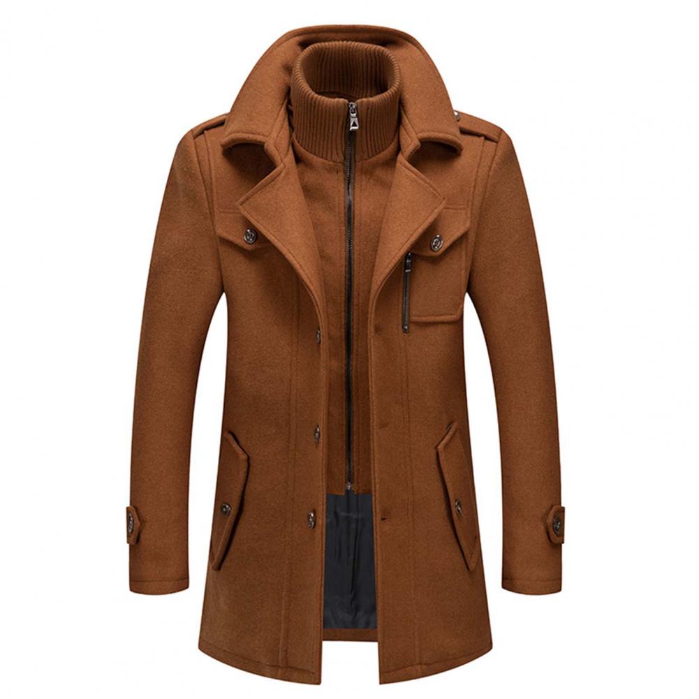 Men's Winter Jacket Two-piece Elegant - Stylish Neat Jacket for Work and Leisure
