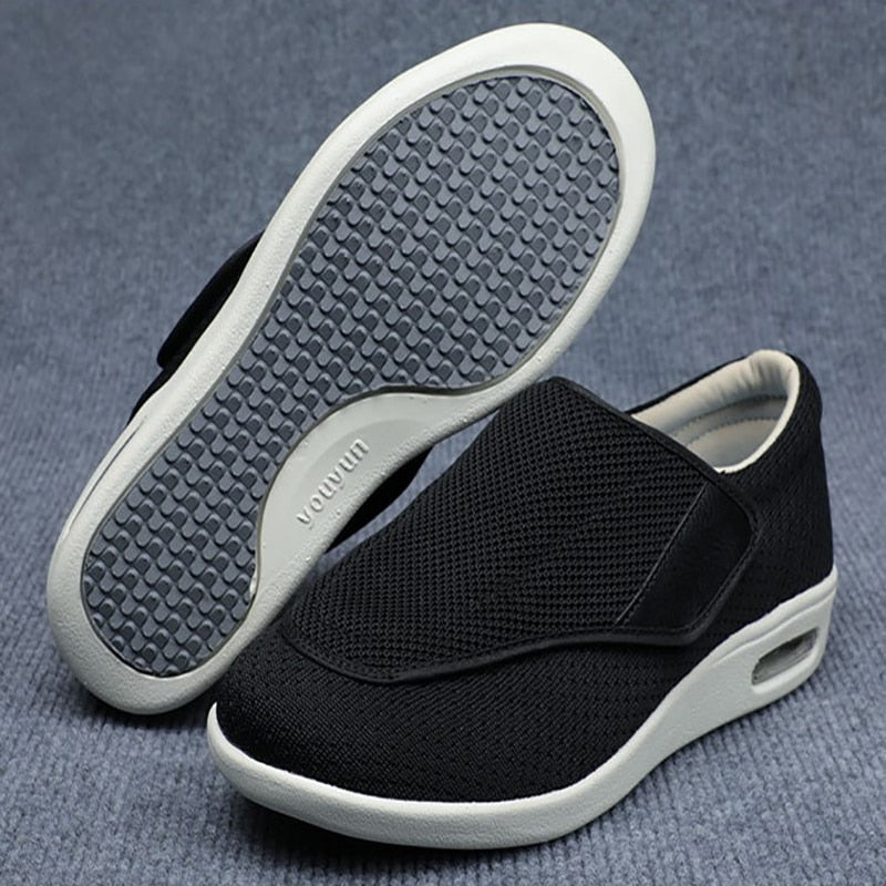 Men's Orthopedic Comfort Slip-On Shoes for Diabetics – Extra Wide and Easily Adjustable