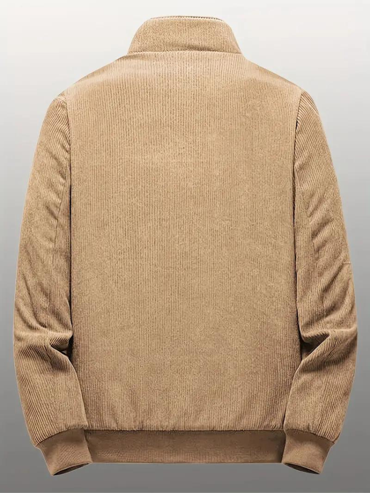 Men's Casual Winter Jacket Bomber Style for Urban Use and Leisure Time