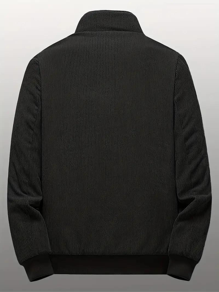Men's Casual Winter Jacket Bomber Style for Urban Use and Leisure Time