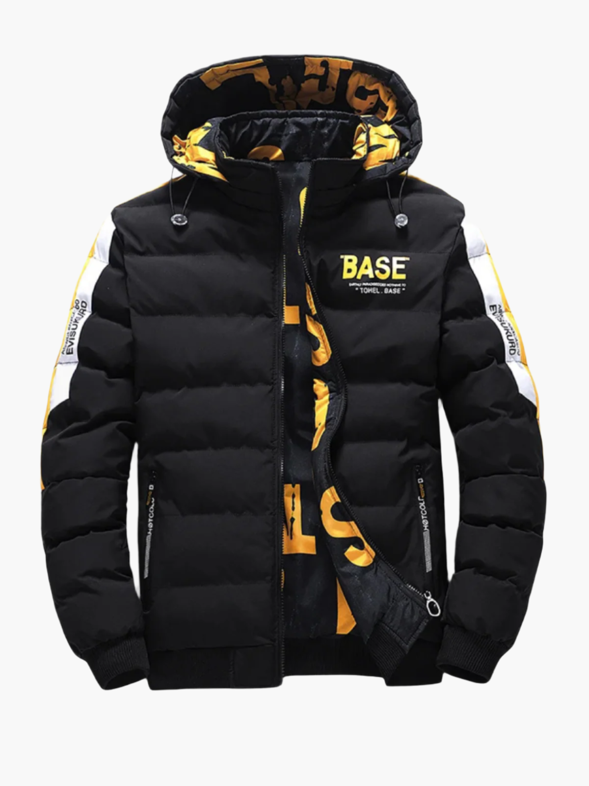 Men's Winter Jacket Streetstyle Puffer Jacket – Urban Look & Comfort