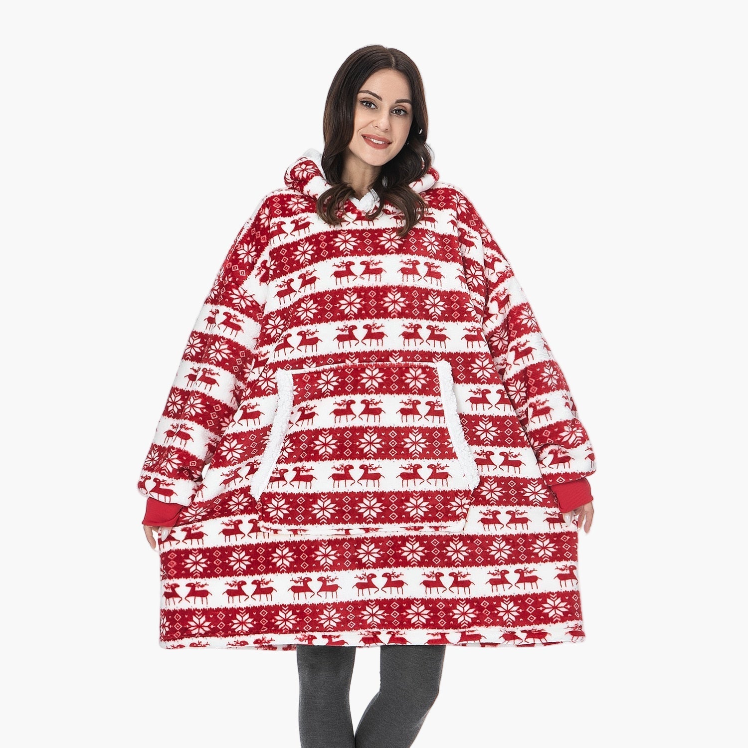 Women's Oversized Hoodie Blanket – Ultimate Comfort for Couch & Lounge