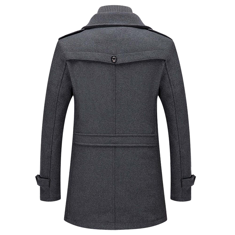 Men's Winter Jacket Stylish Elegant Long Coat for Daily Use