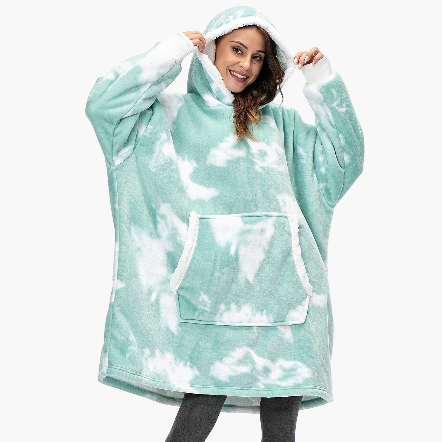 Women's Oversized Hoodie Blanket – Ultimate Comfort for Couch & Lounge