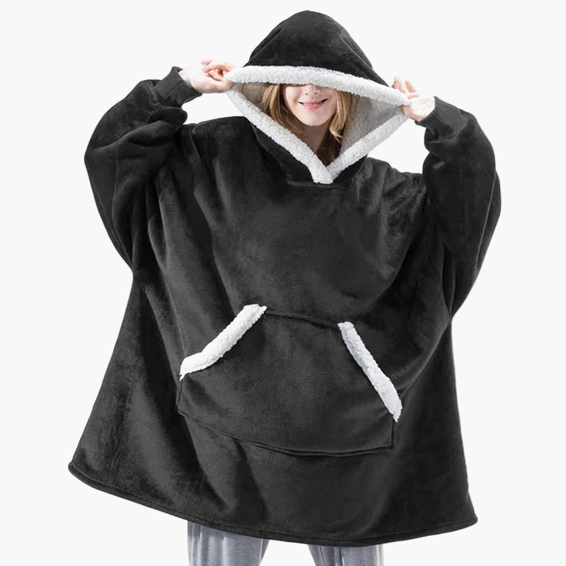 Women's Oversized Hoodie Blanket – Ultimate Comfort for Couch & Lounge