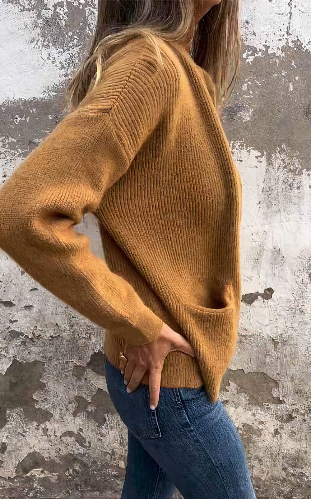 Women's Knitted Cardigan with Zipper – Comfortable and Elegant for Daily Use
