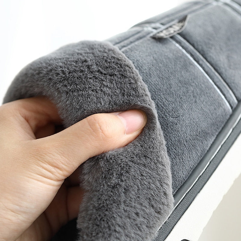 Heren Luxe Pantoffels met Antislip Zool – Comfortabele en Warme Huissloffen