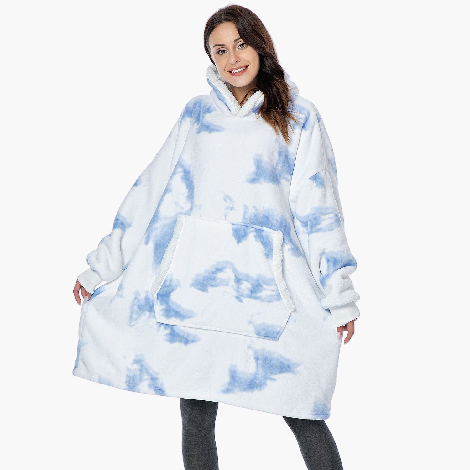 Women's Oversized Hoodie Blanket – Ultimate Comfort for Couch & Lounge
