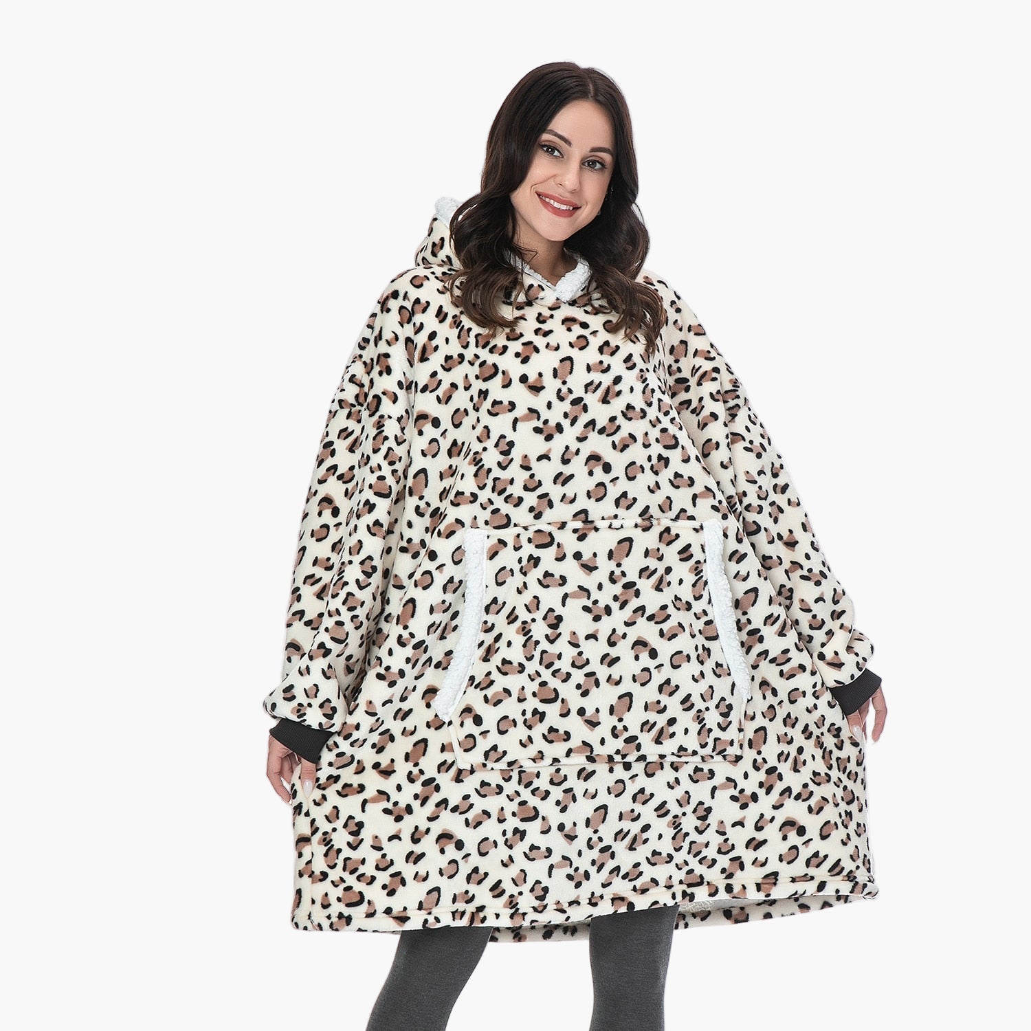 Women's Oversized Hoodie Blanket – Ultimate Comfort for Couch & Lounge