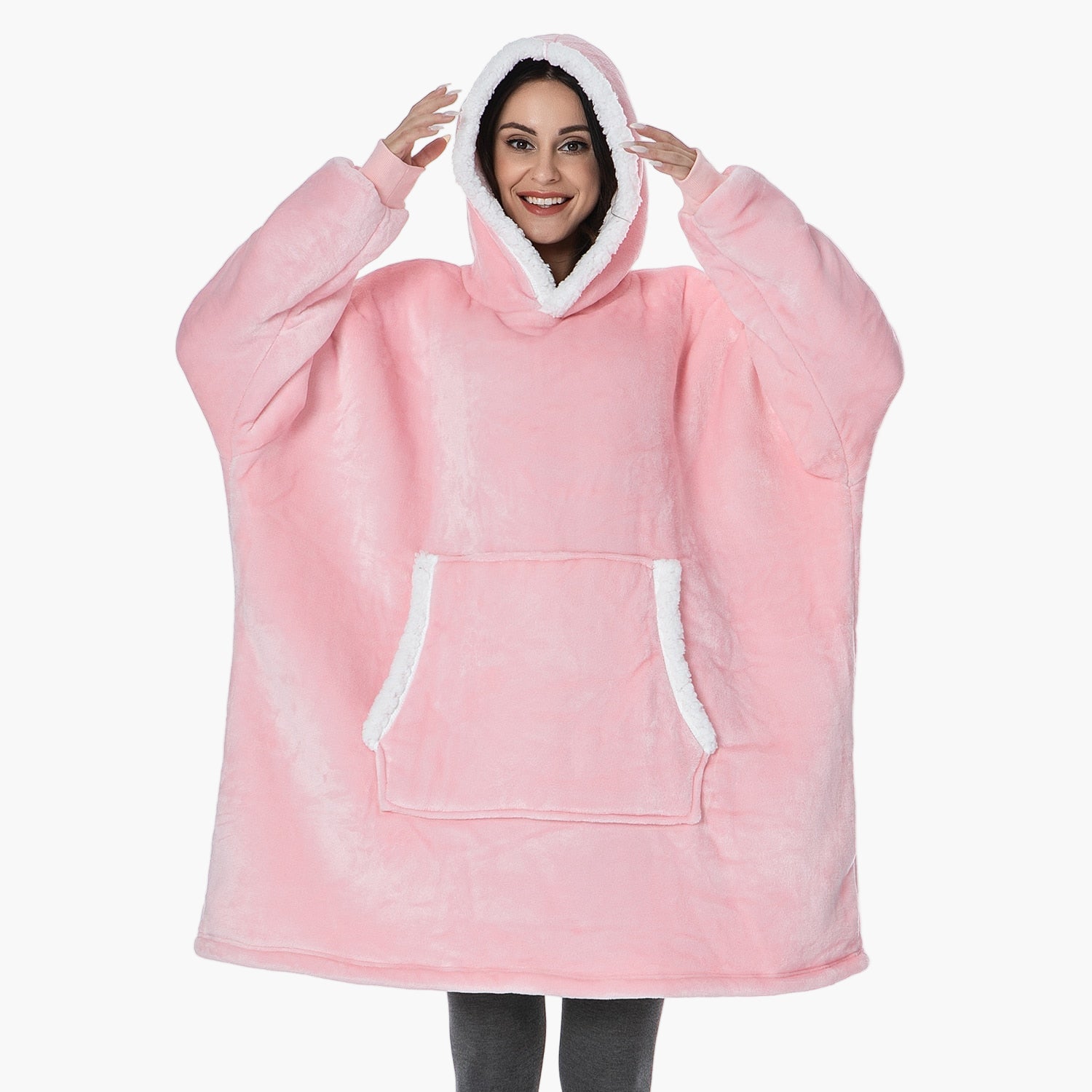 Women's Oversized Hoodie Blanket – Ultimate Comfort for Couch & Lounge