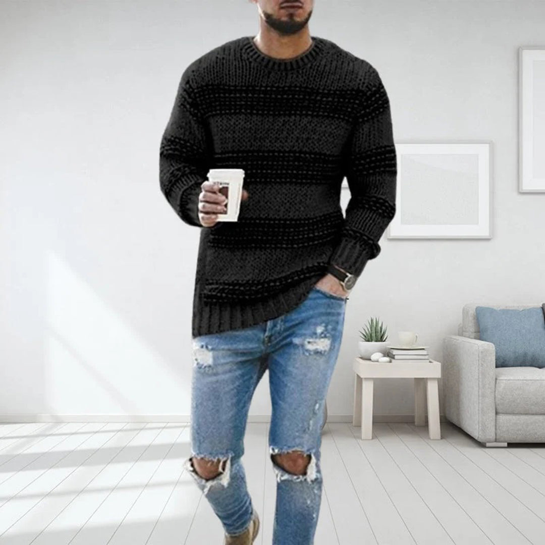 Men's Knitted Norwegian Winter Sweater – Casual & Stylish Comfort Sweater for Daily Use