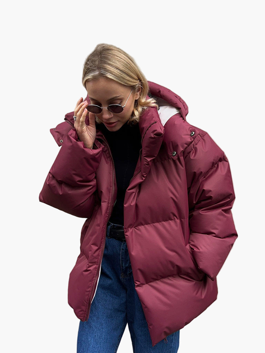 Women's Quilted Winter Jacket – Fashionable Puffer for Cold Days and Urban Style