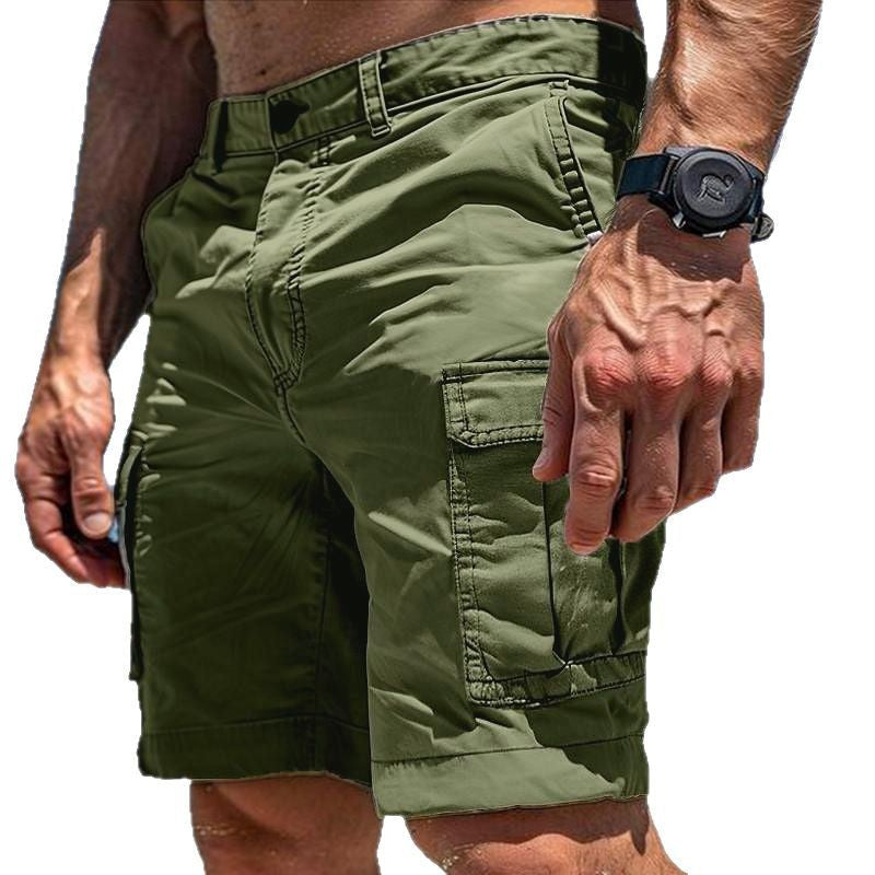 Men's Outdoor Cargo Shorts – Functional Short Pants with Side Pockets