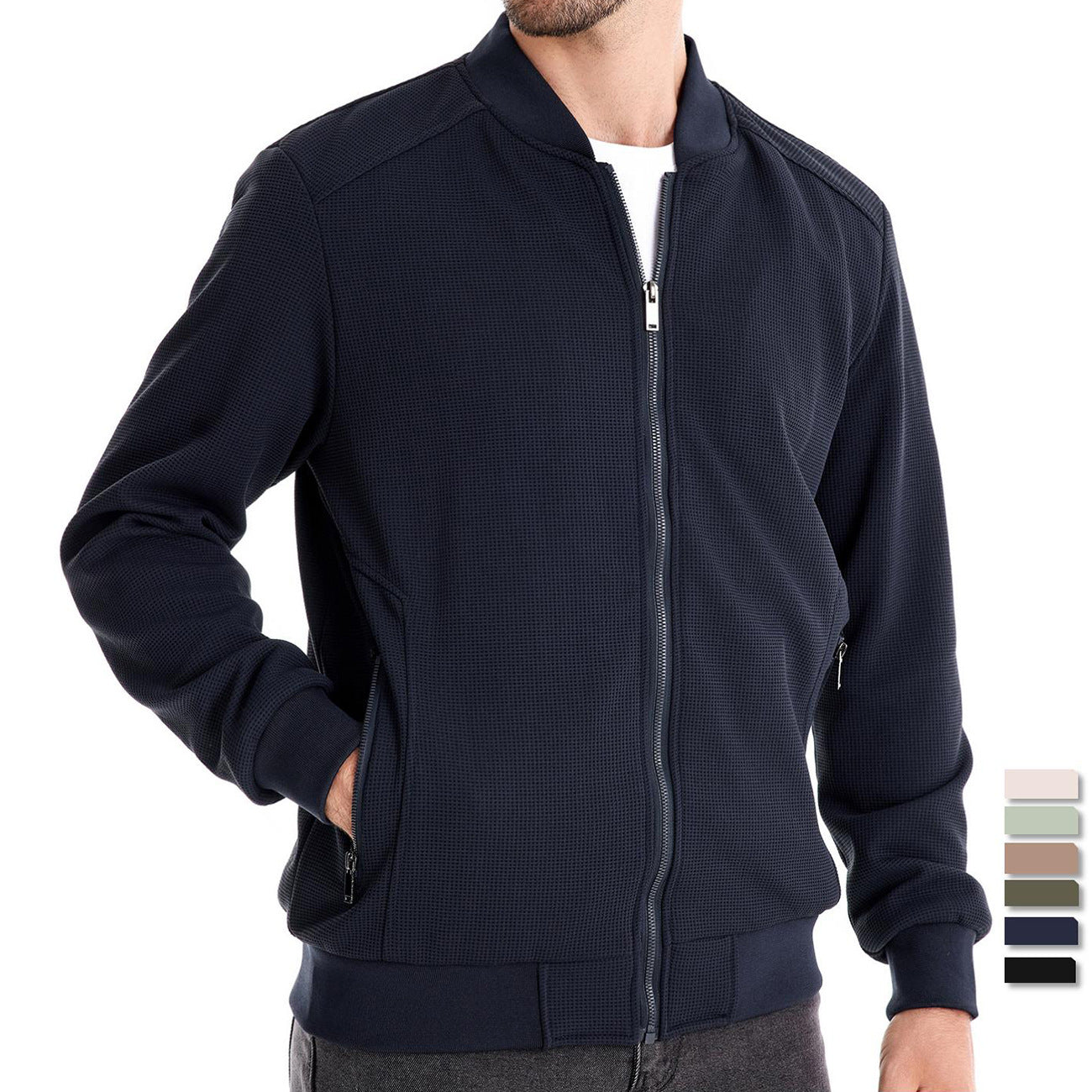 Men's Bomber Jacket Casual Streetwear Spring & Autumn