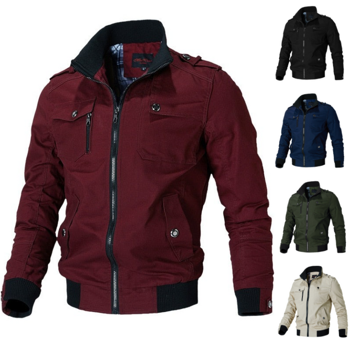 Men's Bomber Jacket Stylish Summer Jacket Casual Streetwear