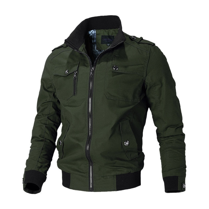 Men's Bomber Jacket Stylish Summer Jacket Casual Streetwear