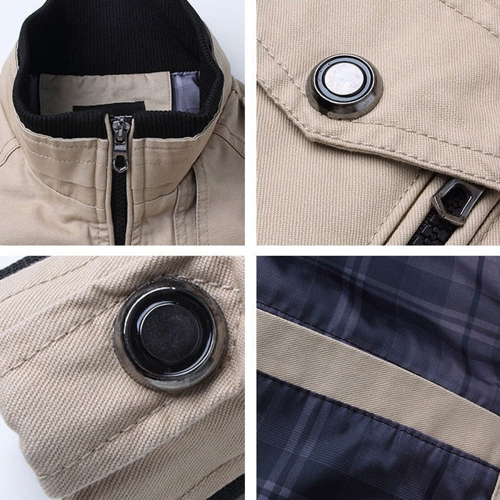 Men's Bomber Jacket Stylish Summer Jacket Casual Streetwear