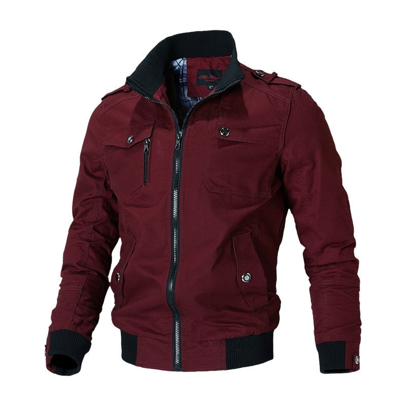 Men's Bomber Jacket Stylish Summer Jacket Casual Streetwear