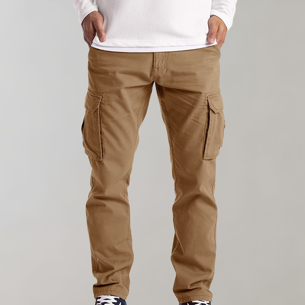 Men's Cargo Pants – Casual Outdoor Stylish Work Pants with Spacious Pockets