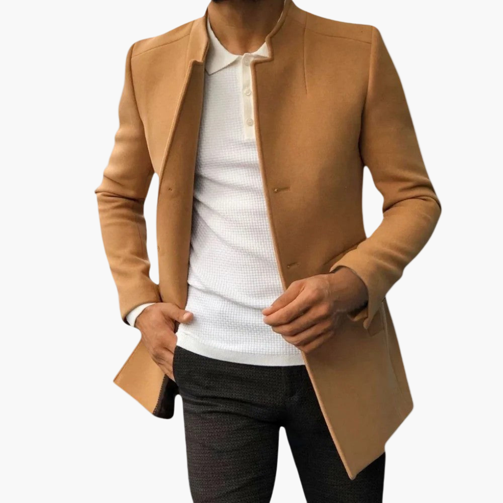 Men's Jacket – Classic Blazer Model for Spring – Elegant and Timeless Style