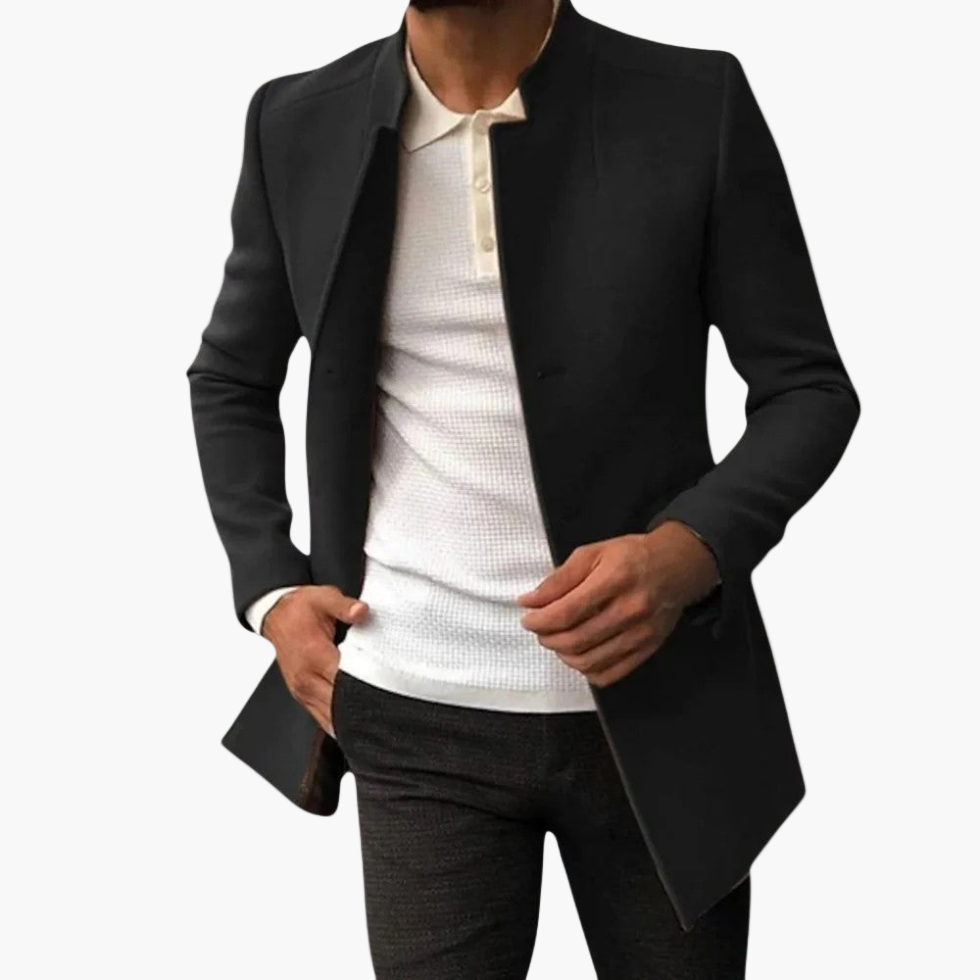Men's Jacket – Classic Blazer Model for Spring – Elegant and Timeless Style