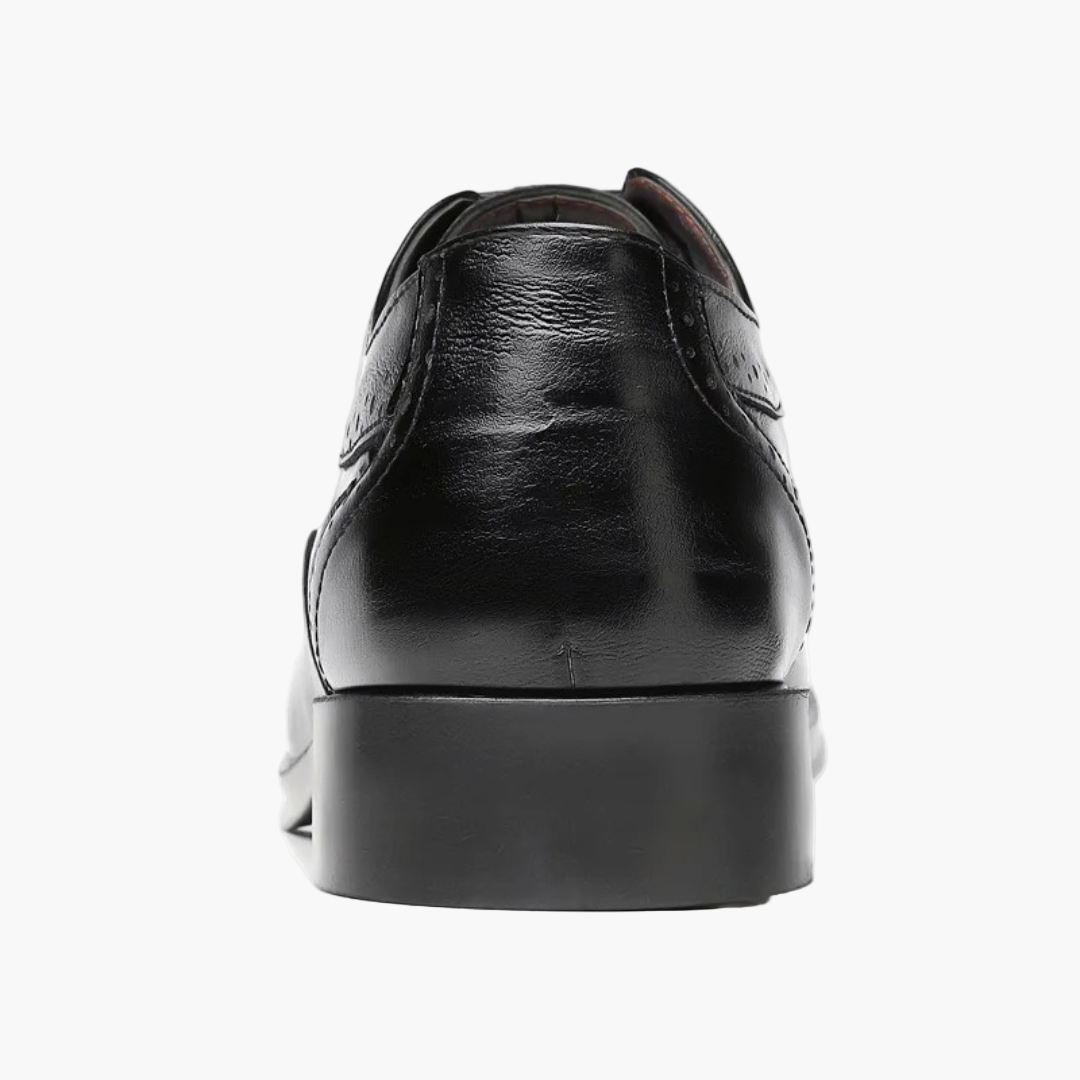 Men's Oxford Brogue Leather Shoes for Formal Occasions