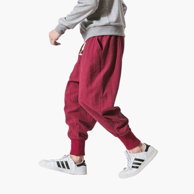 Men's Harem Pants Casual Comfort Jogging Pants Streetwear