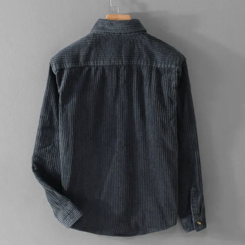 Men's Corduroy Shirt Casual Stylish For Daily Use