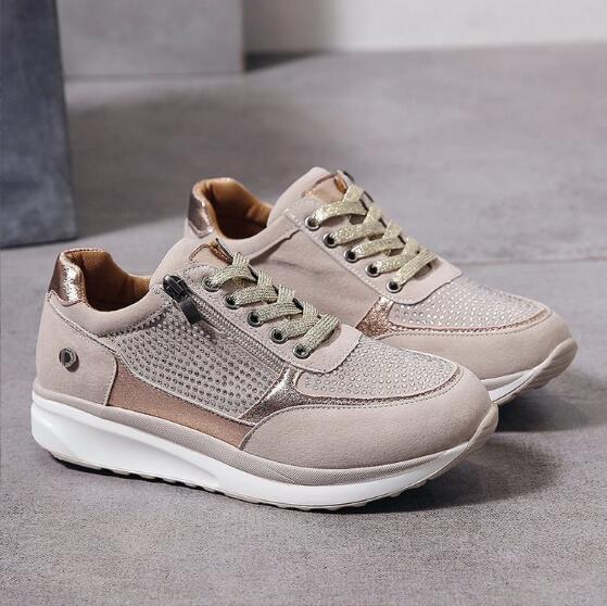 Women's Sneakers Comfortable Stylish Walking Shoes for Daily Use