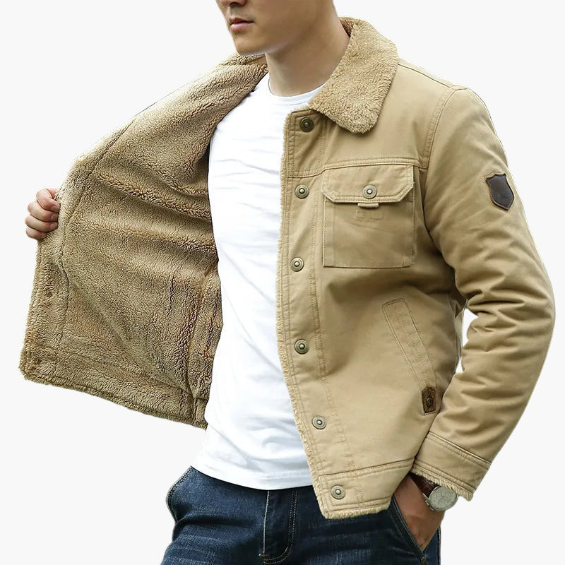 Men's Outdoor Thermofly Jacket – Windproof and Comfortable for Adventure