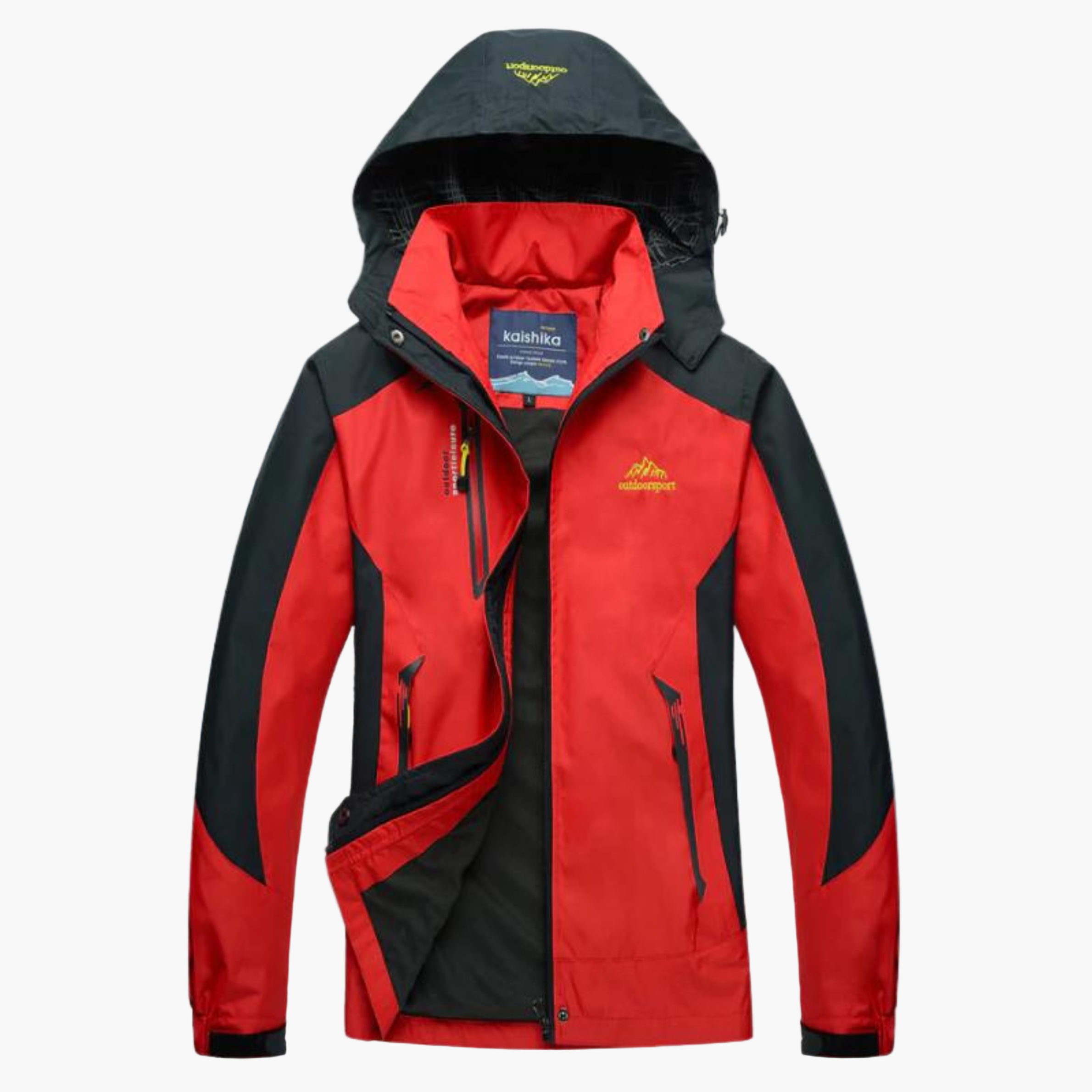 Women's Outdoor Jacket Breathable Waterproof Hiking Jacket With Hood
