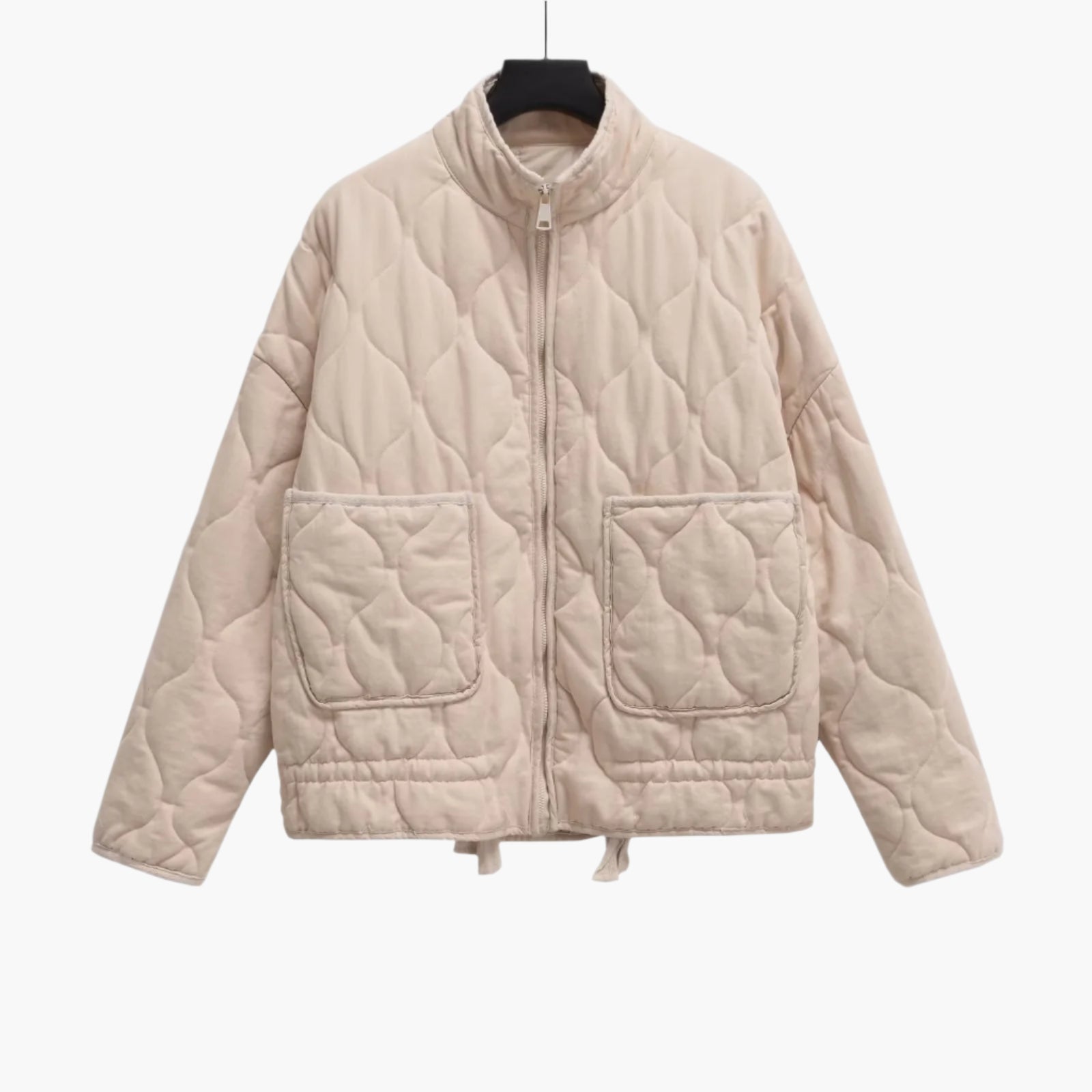 Women's Oversized Padded Jacket Winter 2024 – Trendy and Comfortable with Pocket and Zipper